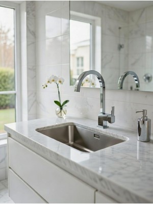 HMS Tuare Pirinç Borulu Perlatörlü Lavabo Batarya