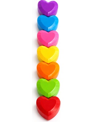 Heart To Heart 6 Renk Highlighter Yumurtlayan Kalem