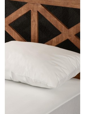 Decovilla Beyaz Micro Flaplı Yastık Alezi 50x70 Sıvı Geçirmez Yastık Koruyucu