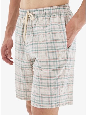 Blackspade Erkek Pijama Altı Şort 40891 - Ekose Desenli