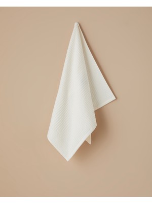 English Home Frame Pamuk Yüz Havlusu 50X70 cm Beyaz