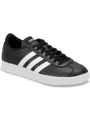 adidas Vl Court 2.0 Gri Siyah Erkek Spor Ayakkabı Hafif ve Esnek Taban ile Günlük Kullanıma Uygun