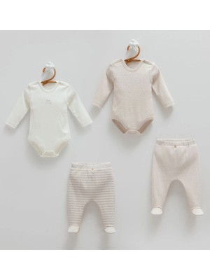 Caramell All Tıme Boy Body Pantolon 4lü Set - Gri - 50-56 cm Gri