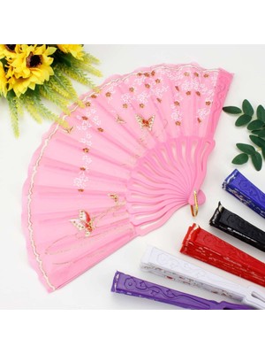 Marsilyan Plastik Kumaş Yelpaze 12 Li Karışık 040