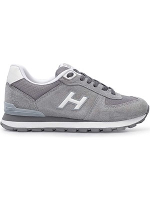 Hammer Jack Peru Hakiki Deri Ciment-Beyaz Kadın Spor Ayakkabı