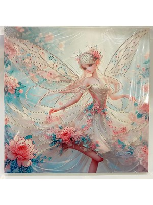 Elegantshop Tuval 5d Yapışan Boncuk Mozaik Tablo 30*30 cm VA-006