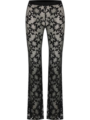 Aquella Dantel Siyah Plaj Pantolon