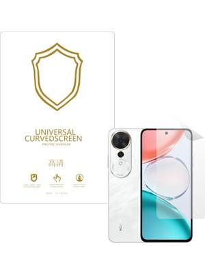 Microcase Honor Play 70 Plus ile Uyumlu Full Tpu Nano Arka Ekran Koruma Filmi - EKM102