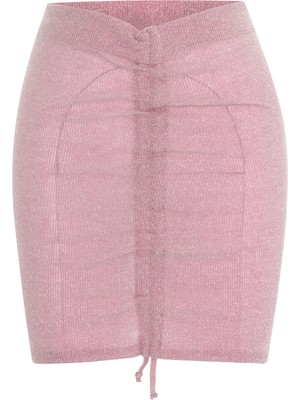 Aquella Lurex Simli Pudra Etek