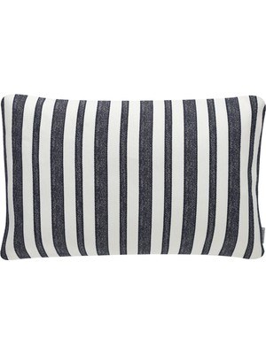 Mudo Home ELLIS ÇİZGİLİ KIRLENT LACİVERT 40X60