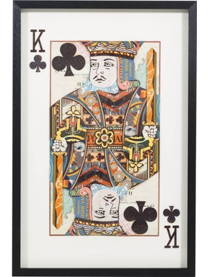 Mudo Home SİNEK PAPAZ ÇERÇEVELİ PANO 60X90 CM