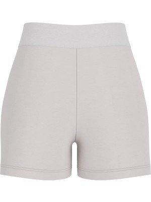 Guess Kadın Nat Aktif Scuba Regular Fit Şort - Beyaz