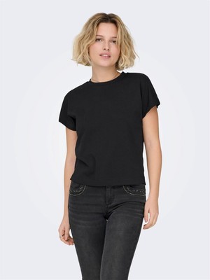 Only Onlerıca S/s Top Jrs Noos Kadın Siyah T-Shirt - 15308926
