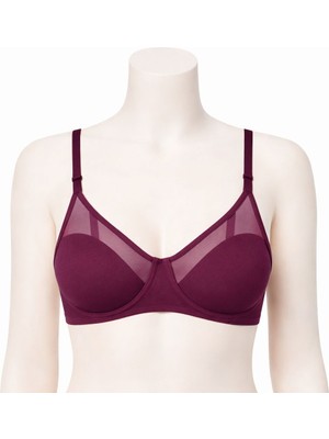 Le Jardin Kadın Toparlayıcı Tüllü Ince Soft Sütyen 9200