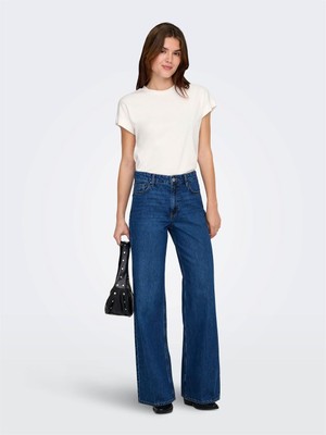 Only Onlerıca S/s Top Jrs Noos Kadın Beyaz T-Shirt - 15308926