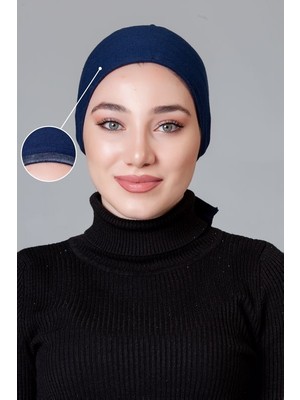 Nanak Lacivert Penye Kaymayan Bone