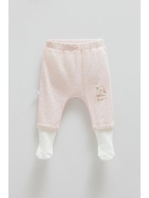 Caramell All Tıme Gırl Çoraplı Bebek Pantolon - Pembe - 50-56 cm Pembe