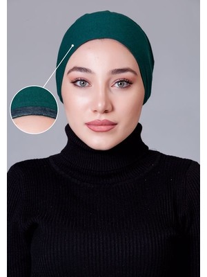 Nanak Yeşil Likralı Kaymayan Bone