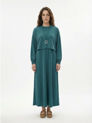 ALLDAY Yeşil-Iki Parçalı Elbise