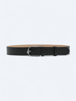 Kip Siyah %100 Deri Kemer