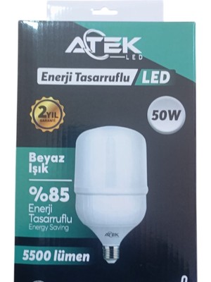 Atek 50W Torç LED Ampul (E27)