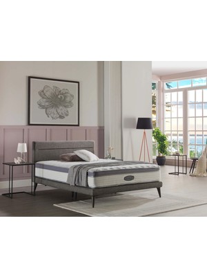 Bellona Flexy Baza Başlık Takımı - Gri 160X200