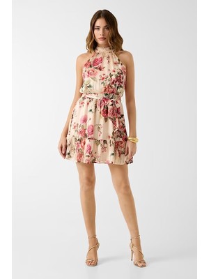 Guess Kadın Daniele A Kesim Elbise - Çok Renkli