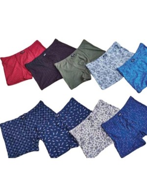 Berrak Ince Lastikli 5li Modal Boxer 4497-ASORTİ-M