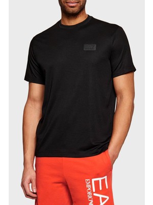 Ea7 Modal Regular Fit Logolu Bisiklet Yaka T Shirt Erkek T Shirt 7M001357 AF13862 UC001