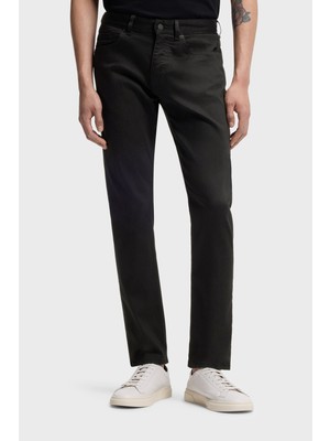 Boss Solmaya Dayanıklı Slim Fit Dar Paça Kot Pantolon Erkek Kot Pantolon 50553954 001
