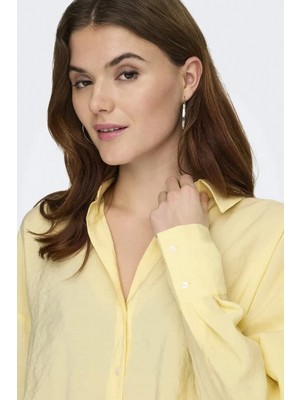 Only 15272523 Kadin Gomlek - Sari