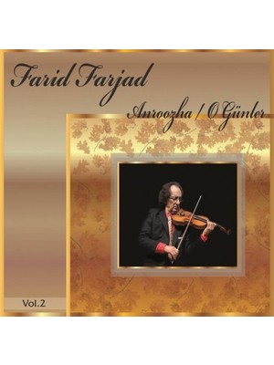 Farid Farjad Anroozha Vol. 2 Plak Türk Sanat Müziği Pera Müzik Yayımcı
