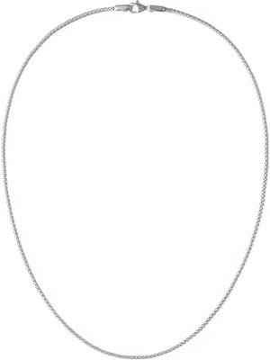 Daniel Wellington Tide Mesh Necklace Silver 1.8