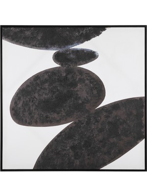 Mudo Home THAI STONE ÇERÇEVELİ YAĞLIBOYA TABLO 100X100 CM