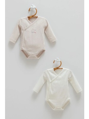 Caramell All Tıme Boy Erkek Bebek Ikili Body - Gri - 68-74 cm Gri
