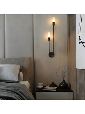 Modern U Harf LED Duvar Aplik