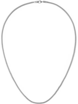 Daniel Wellington Tide Mesh Necklace Silver 2.8