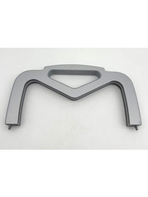 Angel Çanta Aksesuar 26 cm Gümüş Renk Ahşap Burs, Ahşap Klips