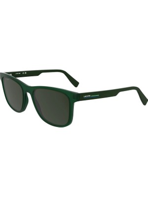 Lacoste L 6054S 301 55 Unisex Dikdörtgen Yeşil Kemik Güneş Gözlüğü