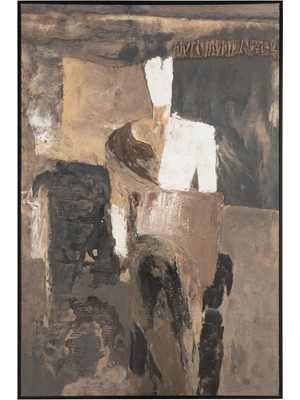 Mudo Home SOLITUDE ÇERÇEVELİ YAĞLIBOYA TABLO 100X150 CM