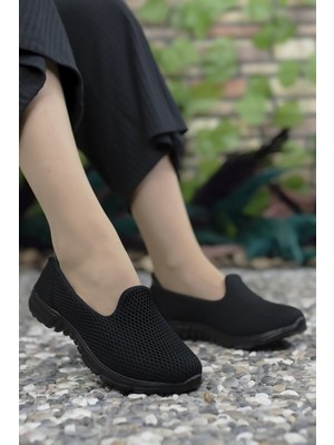 Riccon Siyah Siyah Kadın Sneaker 0012901