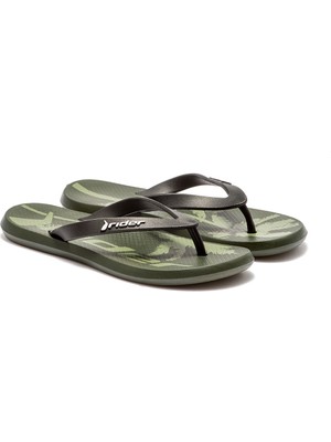 Rider R1 Style Dedo Çocuk Parmak Arası Terlik Haki 30/38