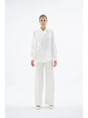 Senna Lenora Bluz Ekru