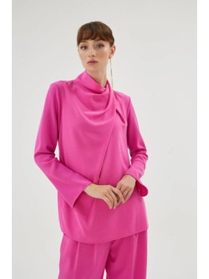 Senna Quartz Bluz Pembe