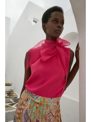 Senna Bonybone Blouse Fuşya