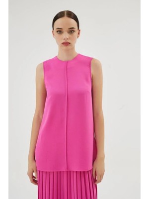 Senna Vıoletta Bluz Pembe