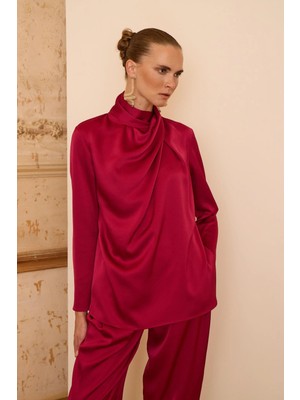 Senna 20017 Crıstalle Bluz Vişne