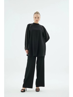 Senna 20009  Tina  Bluz Siyah