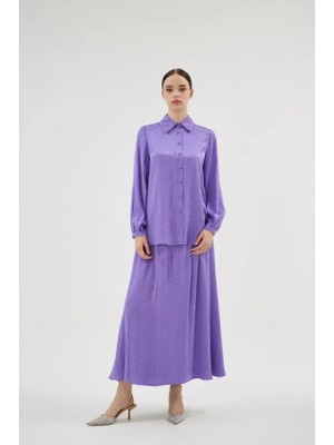 Senna Mıyukı Gömlek Mor