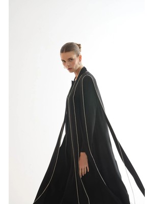 Senna Tease Cape Siyah